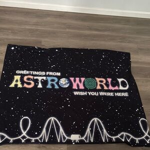 Astroworld Black Blanket/tapestry